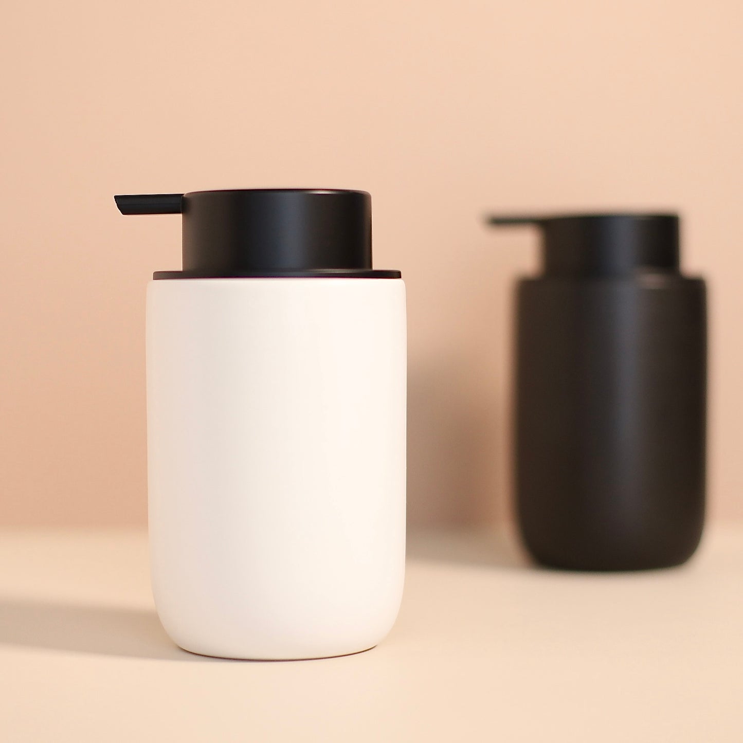 GLITTERTIND Ceramic Soap Dispenser (Foam and Liquid)