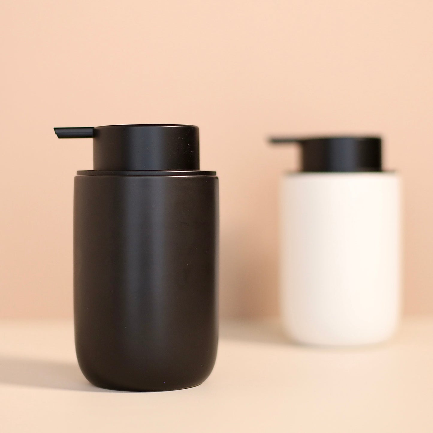 GLITTERTIND Ceramic Soap Dispenser (Foam and Liquid)