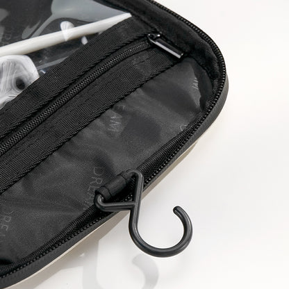 TRAVEL Toiletry Bag/ Dopp Kit with Hanging Hook