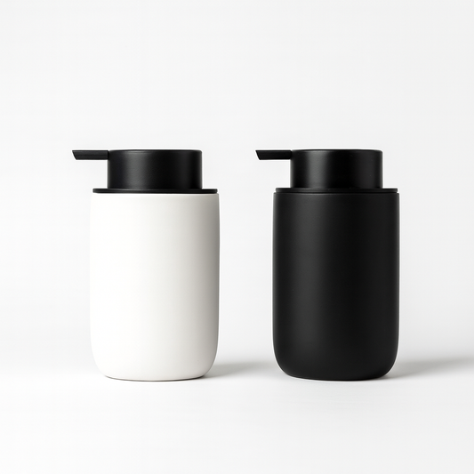 GLITTERTIND Ceramic Soap Dispenser (Foam and Liquid)